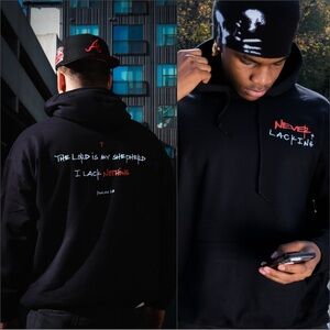 Psalms 23 Bible Scripture Oversized Hoodie NEW